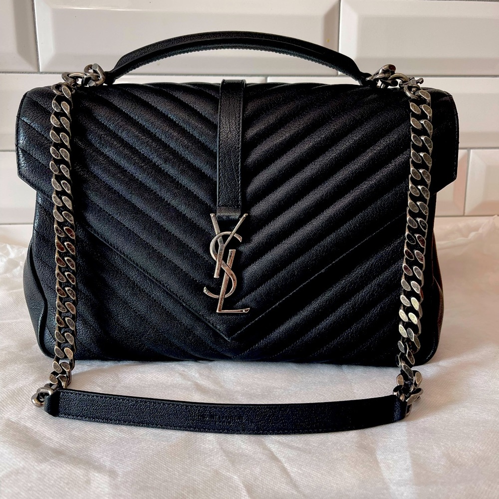 YSL College large in Nero